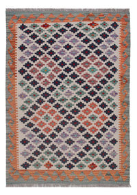 Kelim Rug - Splash - 125 x 91 cm - multicolored