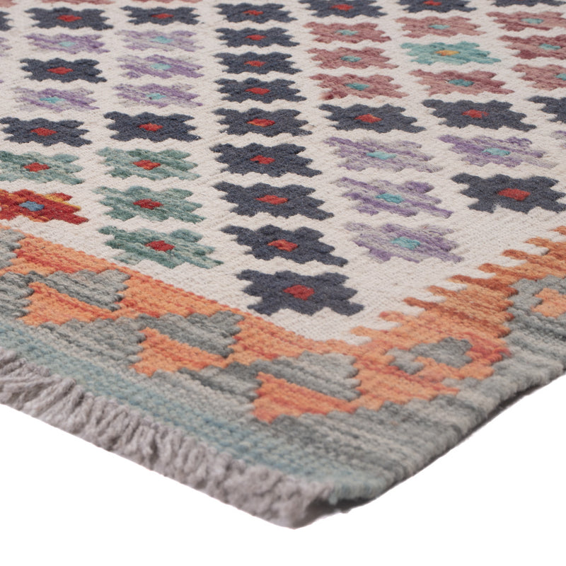 Kelim Rug - Splash - 125 x 91 cm - multicolored