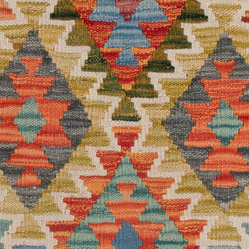 Kelim Rug - Splash - 132 x 85 cm - multicolored