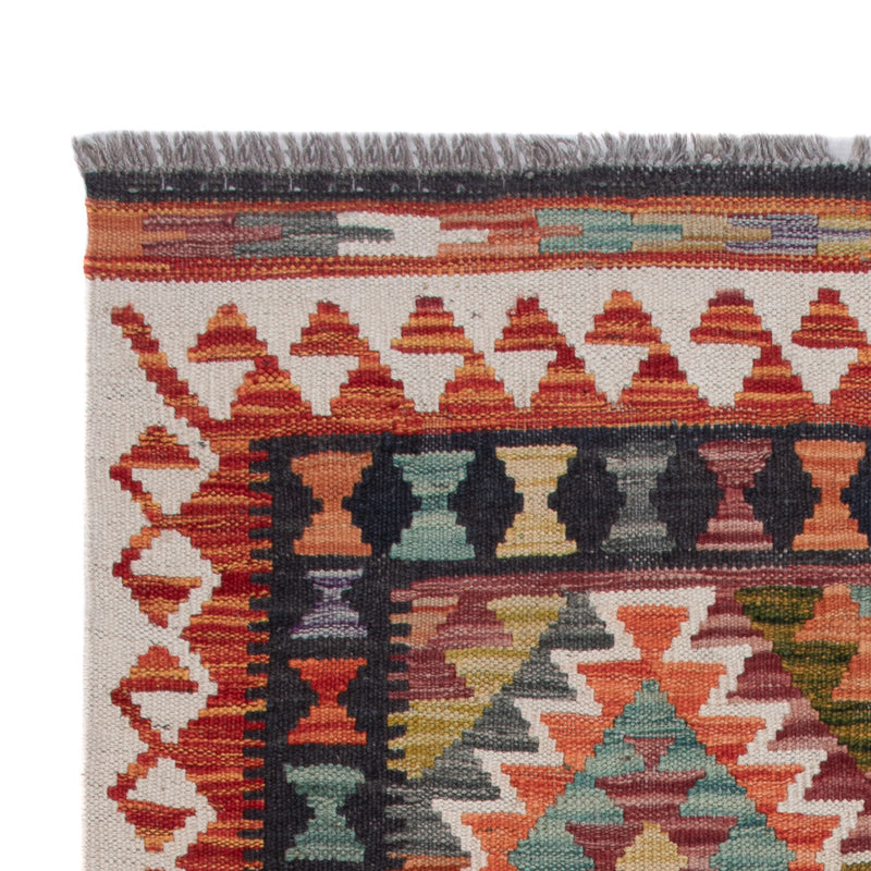 Kelim Rug - Splash - 132 x 85 cm - multicolored