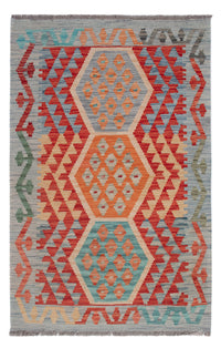 Kelim Rug - Splash - 128 x 85 cm - multicolored