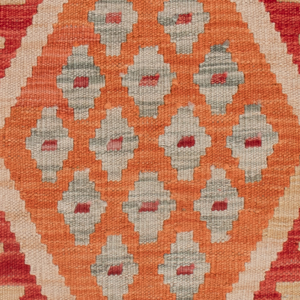 Kelim Rug - Splash - 128 x 85 cm - multicolored