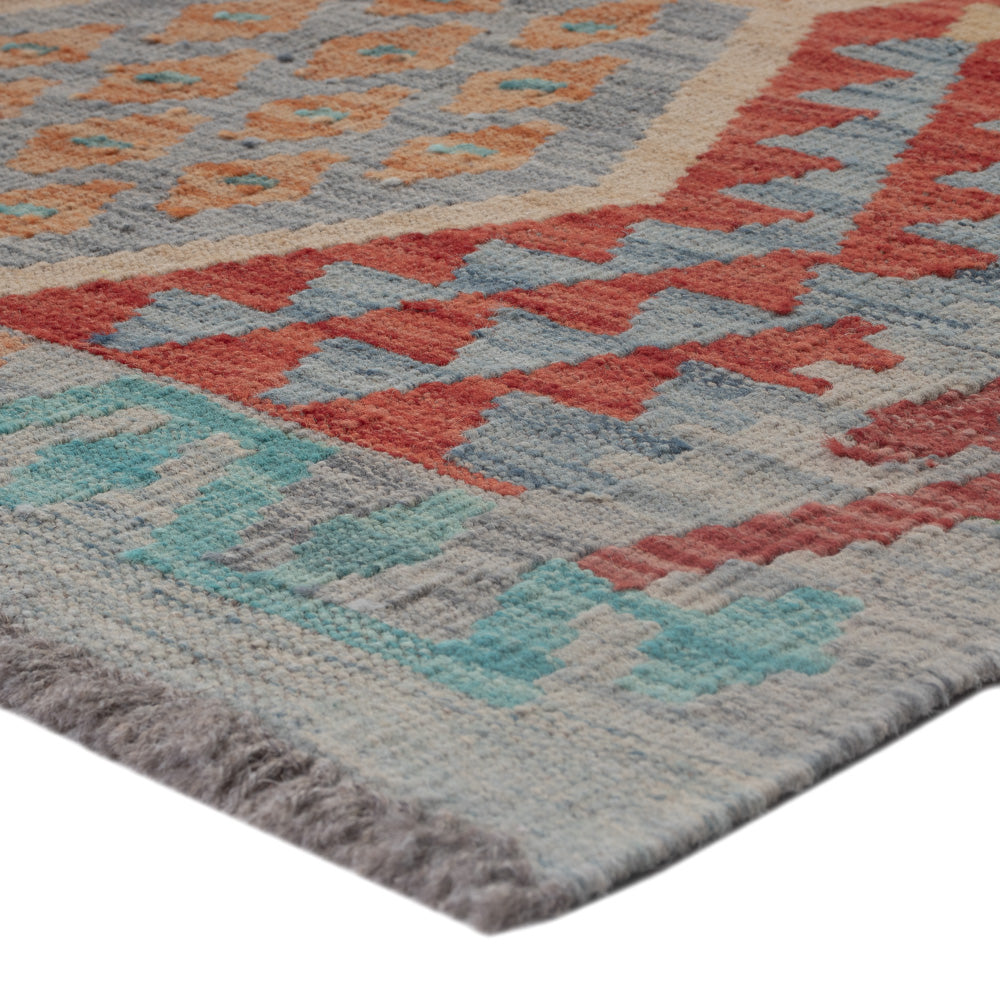 Kelim Rug - Splash - 128 x 85 cm - multicolored