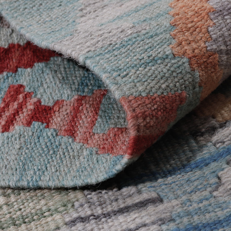 Kelim Rug - Splash - 126 x 79 cm - multicolored