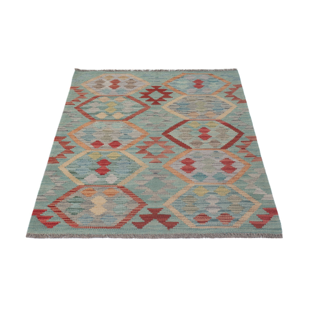 Kelim Rug - Splash - 126 x 79 cm - multicolored