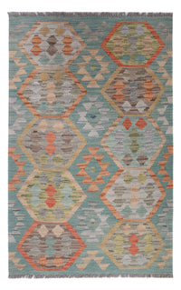 Kelim Rug - Splash - 126 x 80 cm - multicolored