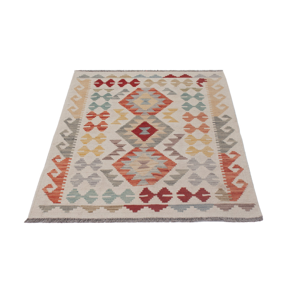 Kelim Rug - Splash - 127 x 80 cm - multicolored
