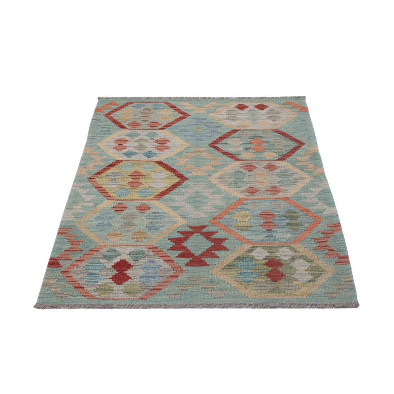Kelim Rug - Splash - 130 x 79 cm - multicolored