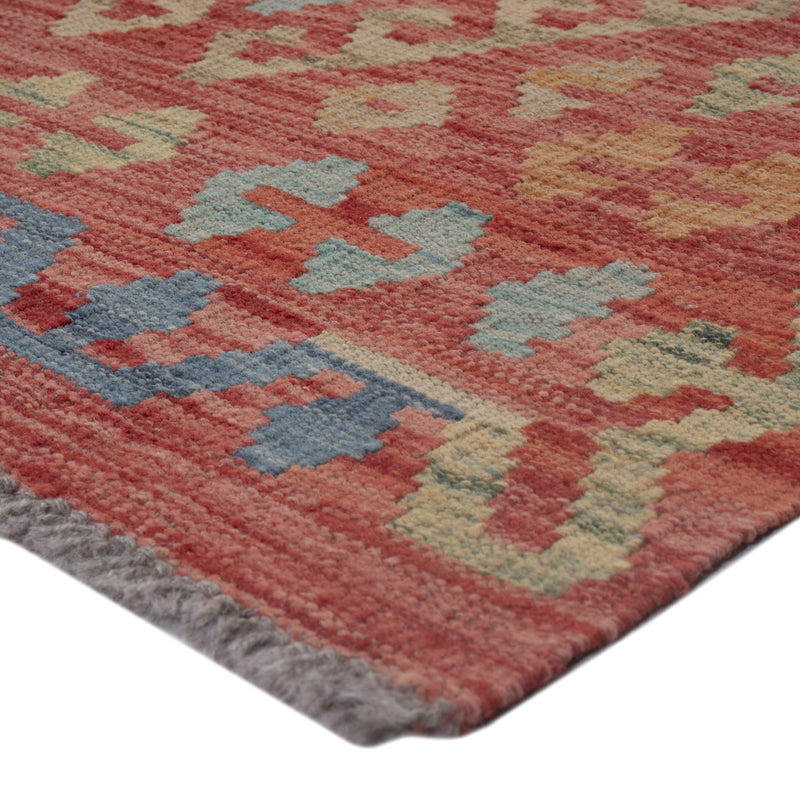 Kelim Rug - Splash - 117 x 76 cm - multicolored