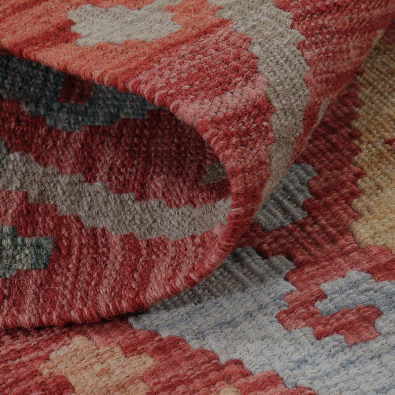 Kelim Rug - Splash - 117 x 76 cm - multicolored