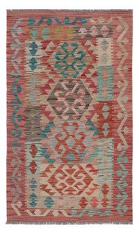 Kelim Rug - Splash - 125 x 76 cm - multicolored