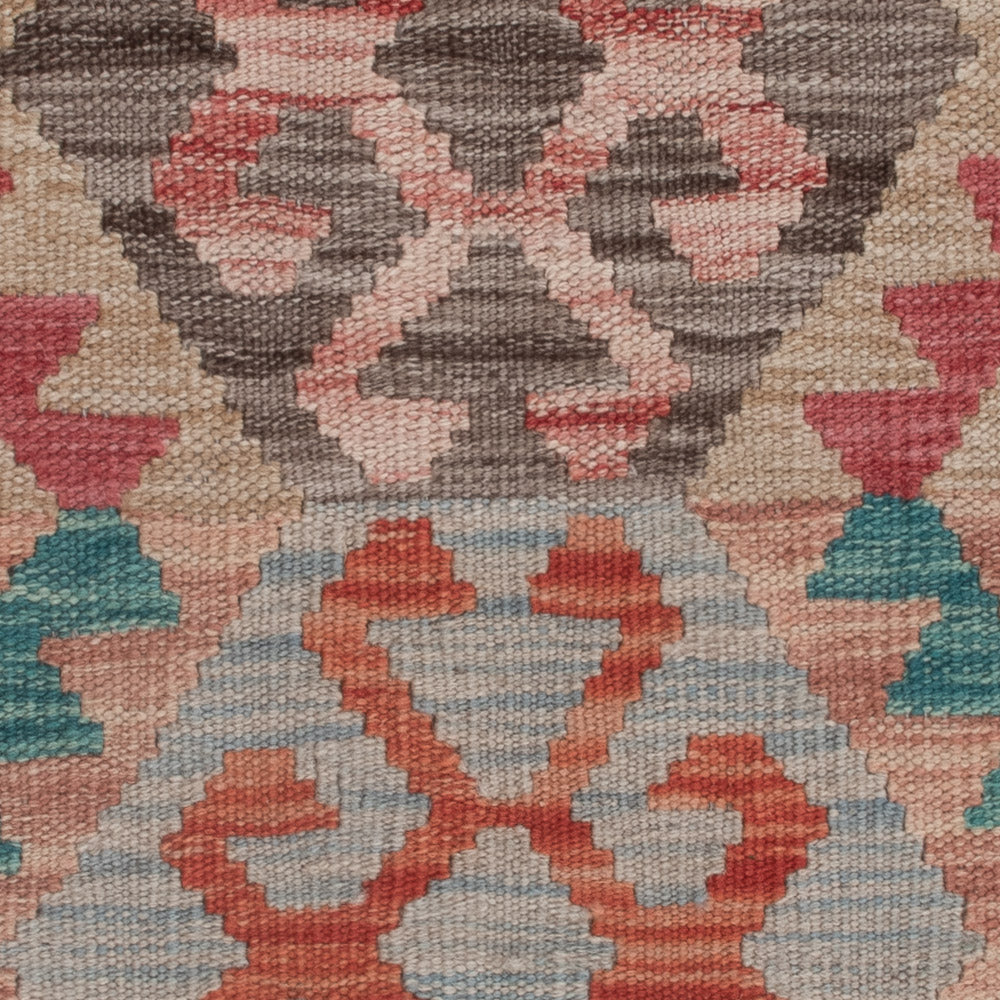 Kelim Rug - Splash - 125 x 76 cm - multicolored