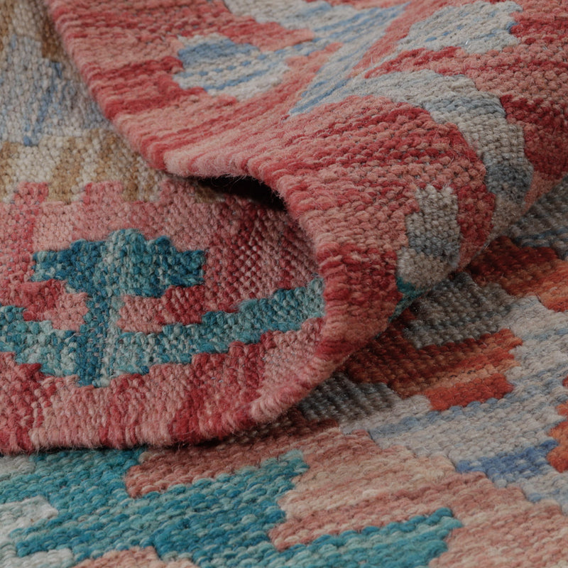 Kelim Rug - Splash - 125 x 76 cm - multicolored