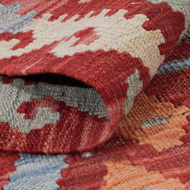 Kelim Rug - Splash - 126 x 80 cm - multicolored