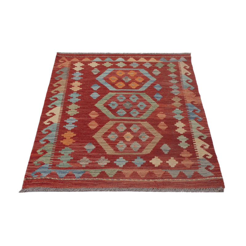 Kelim Rug - Splash - 126 x 80 cm - multicolored