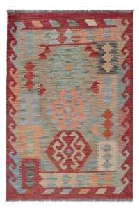 Kelim Rug - Splash - 124 x 83 cm - multicolored