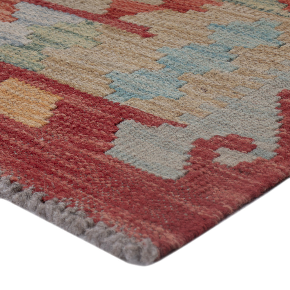 Kelim Rug - Splash - 124 x 83 cm - multicolored