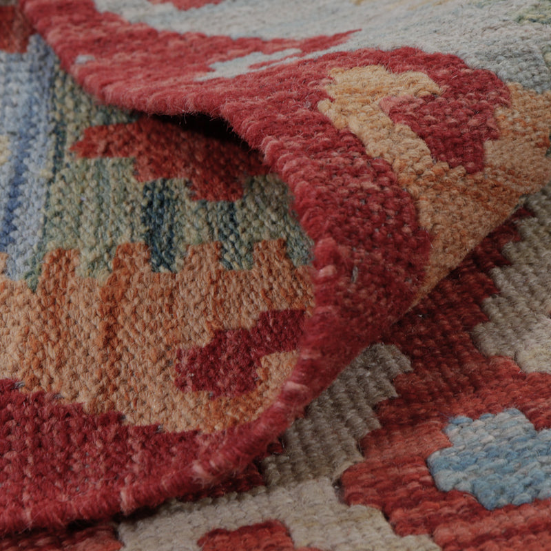 Kelim Rug - Splash - 124 x 83 cm - multicolored