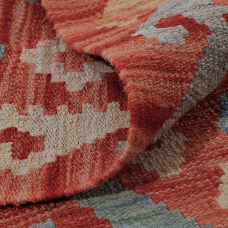 Kelim Teppich - Splash - 120 x 79 cm - mehrfarbig