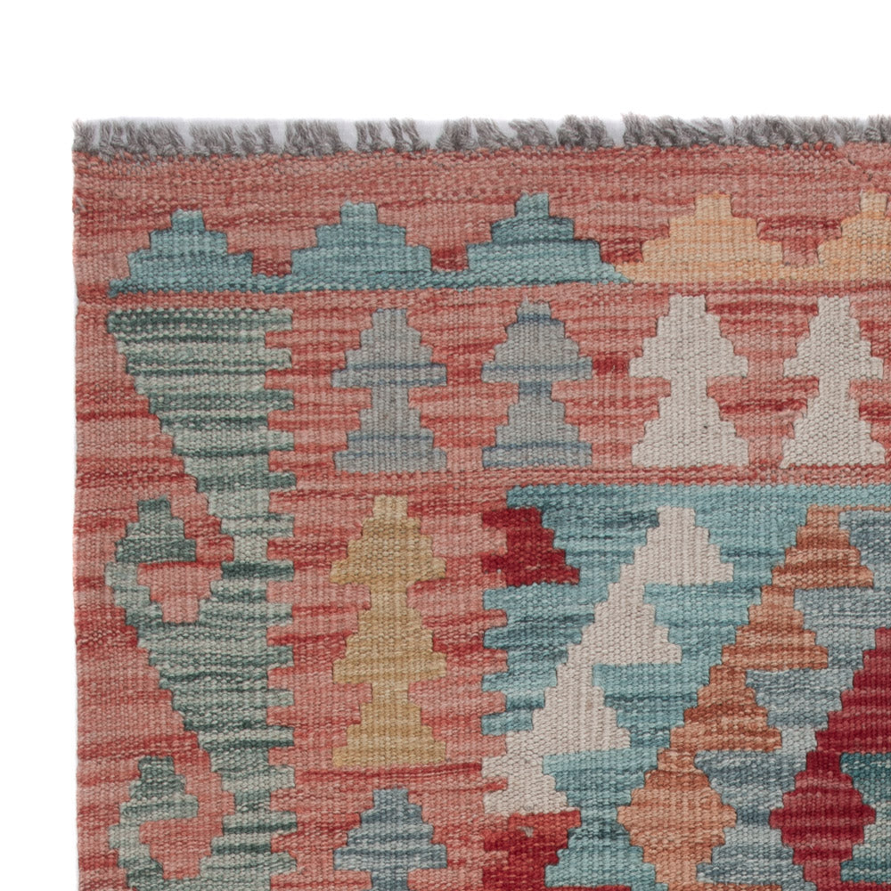 Kelim Rug - Splash - 127 x 77 cm - multicolored