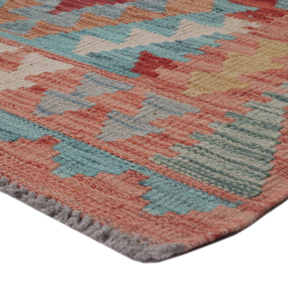 Kelim Rug - Splash - 127 x 77 cm - multicolored