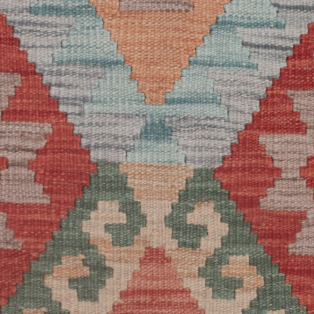 Kelim Teppich - Splash - 122 x 77 cm - mehrfarbig