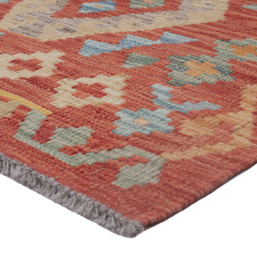 Kelim Rug - Splash - 121 x 79 cm - multicolored