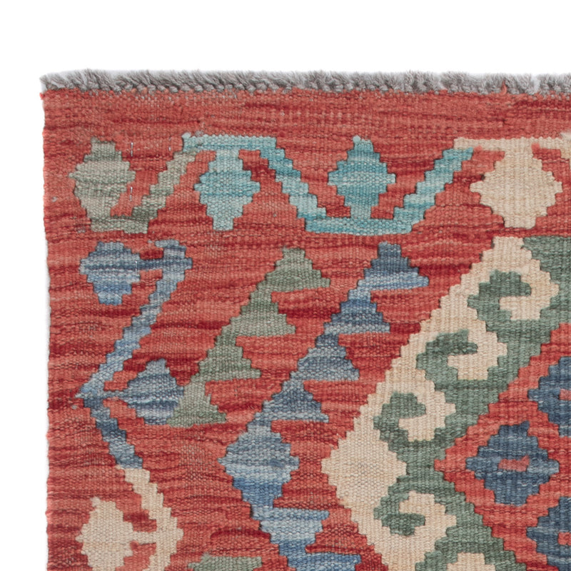 Kelim Rug - Splash - 131 x 80 cm - multicolored