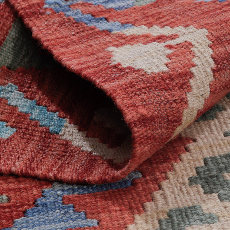 Kelim Rug - Splash - 131 x 80 cm - multicolored