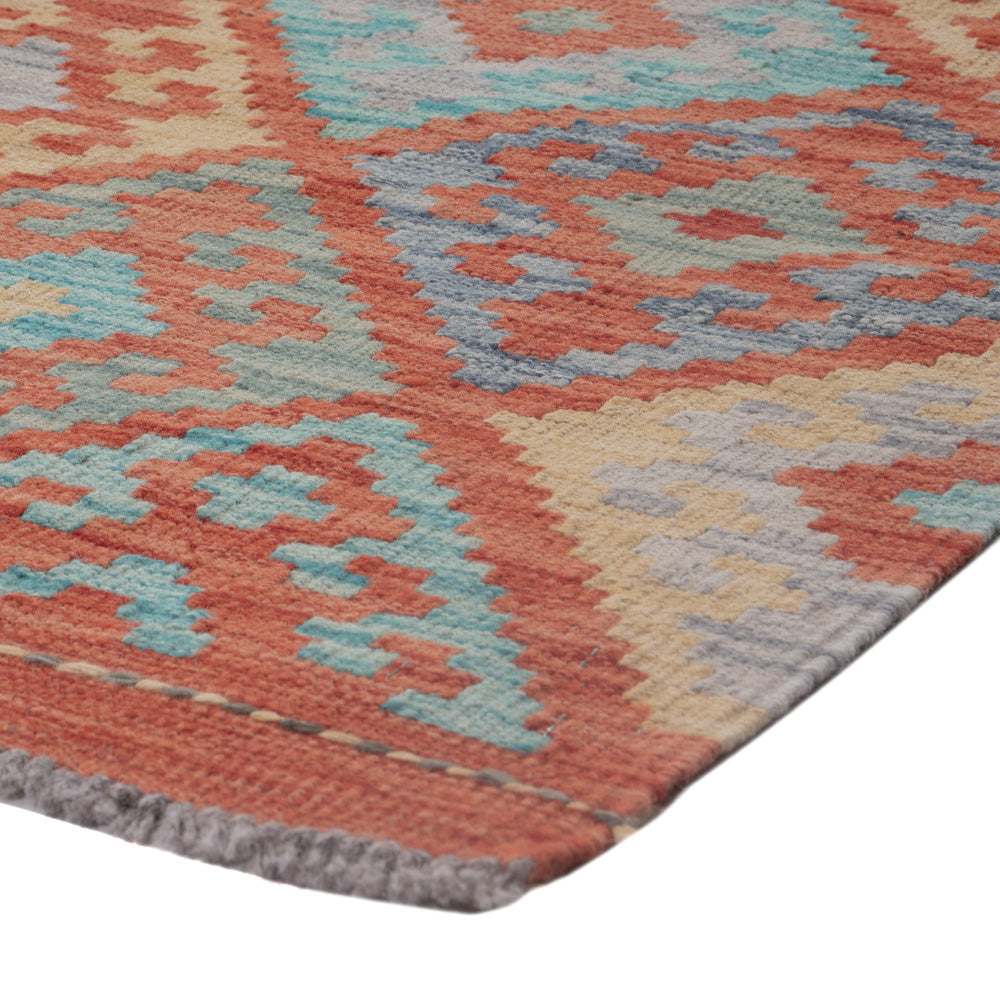 Kelim Rug - Splash - 128 x 81 cm - multicolored