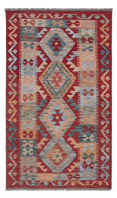 Kelim Rug - Splash - 129 x 79 cm - multicolored