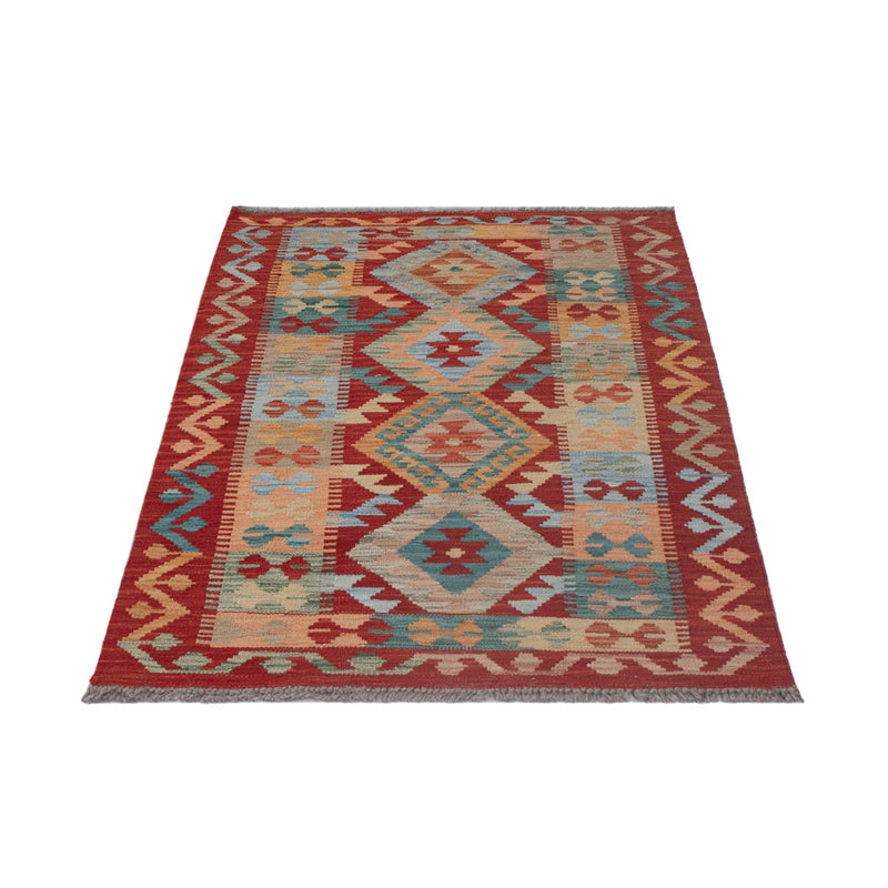 Kelim Rug - Splash - 129 x 79 cm - multicolored