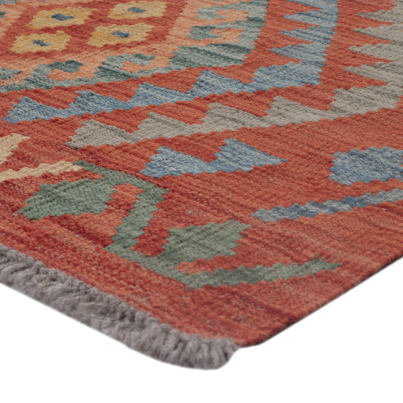 Kelim Rug - Splash - 130 x 83 cm - multicolored