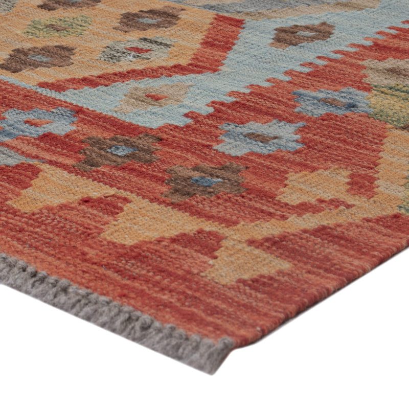 Kelim Rug - Splash - 121 x 87 cm - multicolored