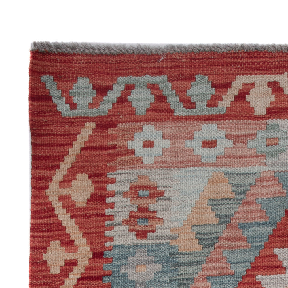 Kelim Rug - Splash - 154 x 83 cm - multicolored