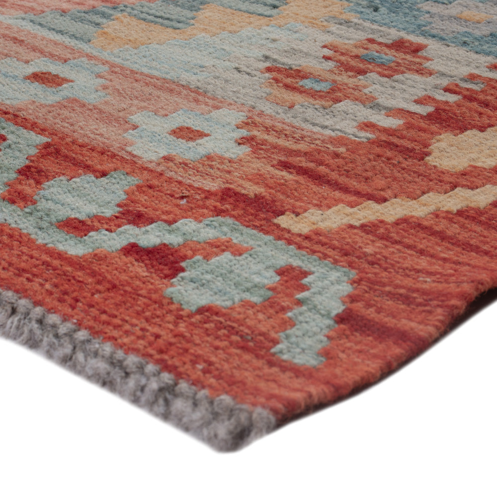 Kelim Rug - Splash - 154 x 83 cm - multicolored