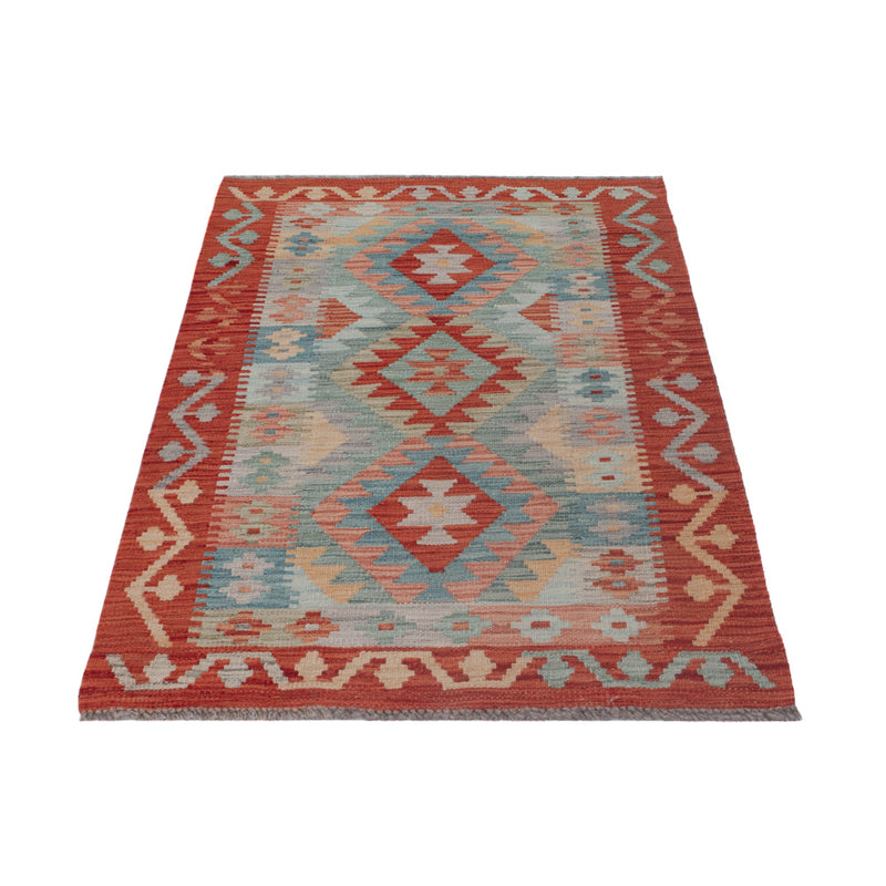 Kelim Rug - Splash - 154 x 83 cm - multicolored