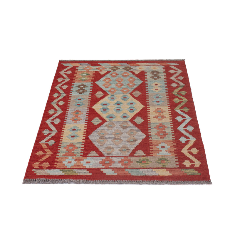 Kelim Rug - Splash - 120 x 80 cm - multicolored