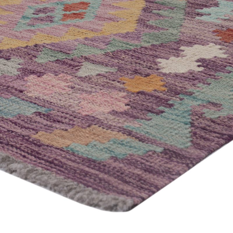 Kelim Rug - Splash - 125 x 77 cm - multicolored
