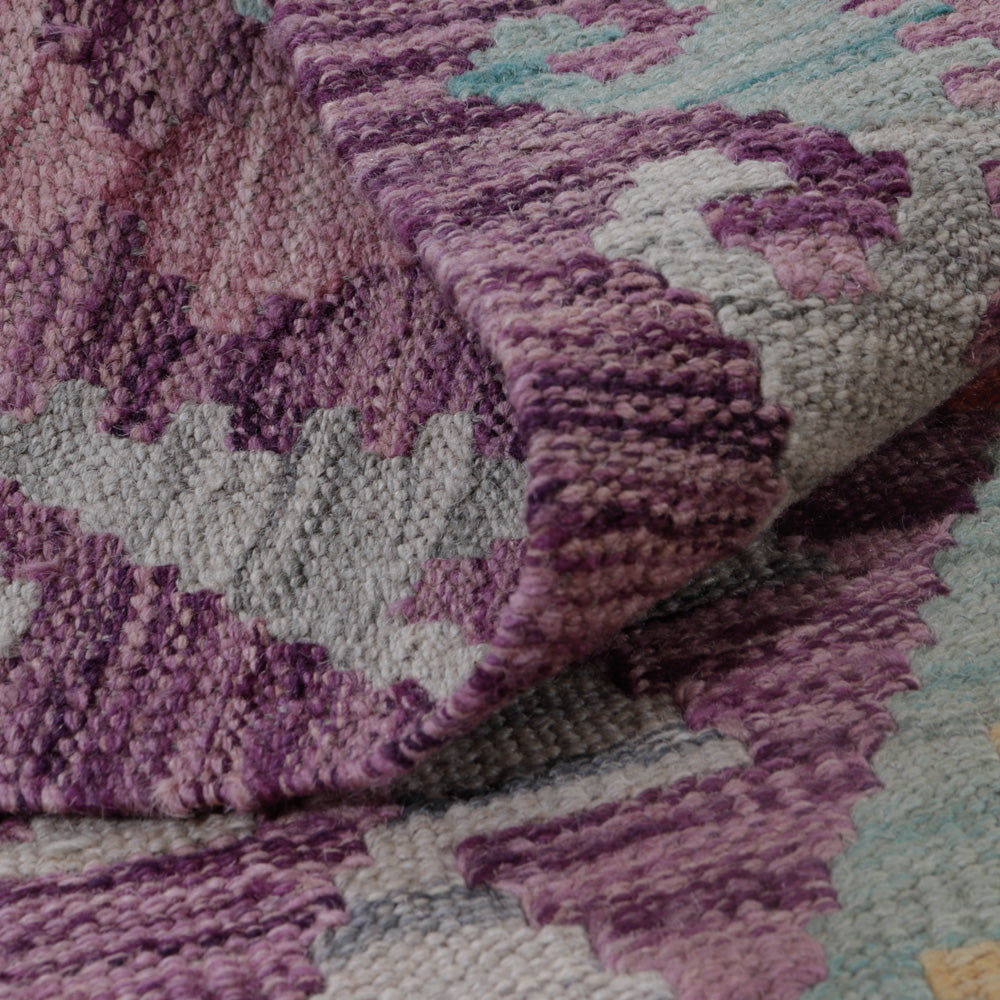 Kelim Rug - Splash - 125 x 77 cm - multicolored