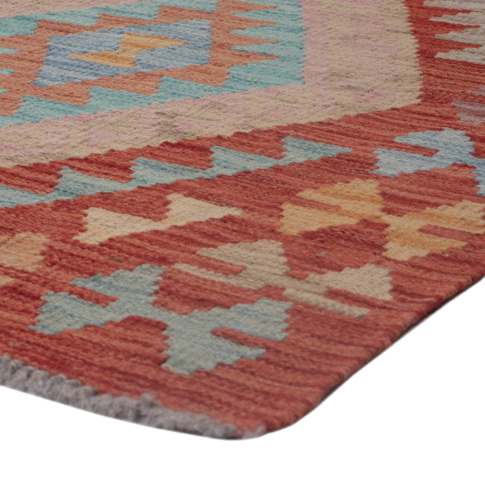 Kelim Rug - Splash - 129 x 78 cm - multicolored