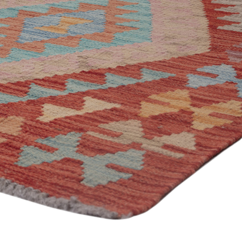 Kelim Rug - Splash - 129 x 78 cm - multicolored