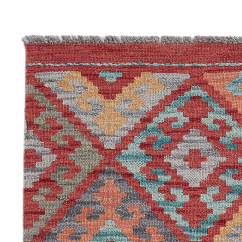 Kelim Rug - Splash - 130 x 79 cm - multicolored