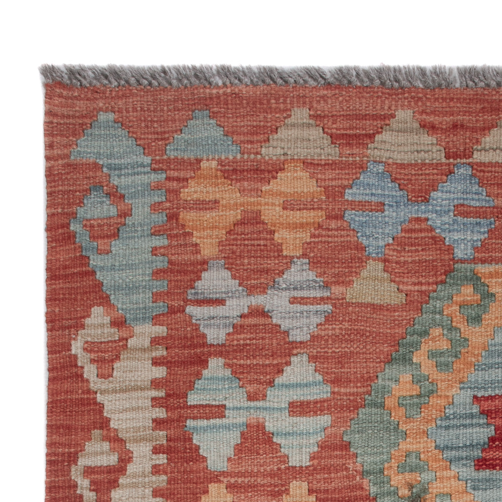 Kelim Rug - Splash - 130 x 78 cm - multicolored