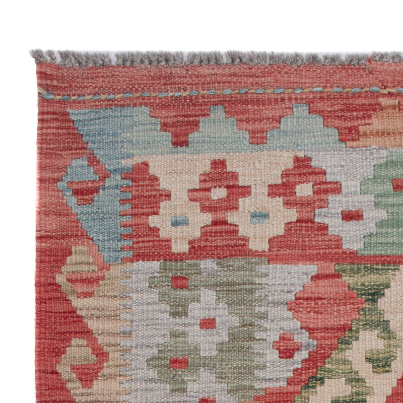 Kelim Rug - Splash - 123 x 79 cm - multicolored