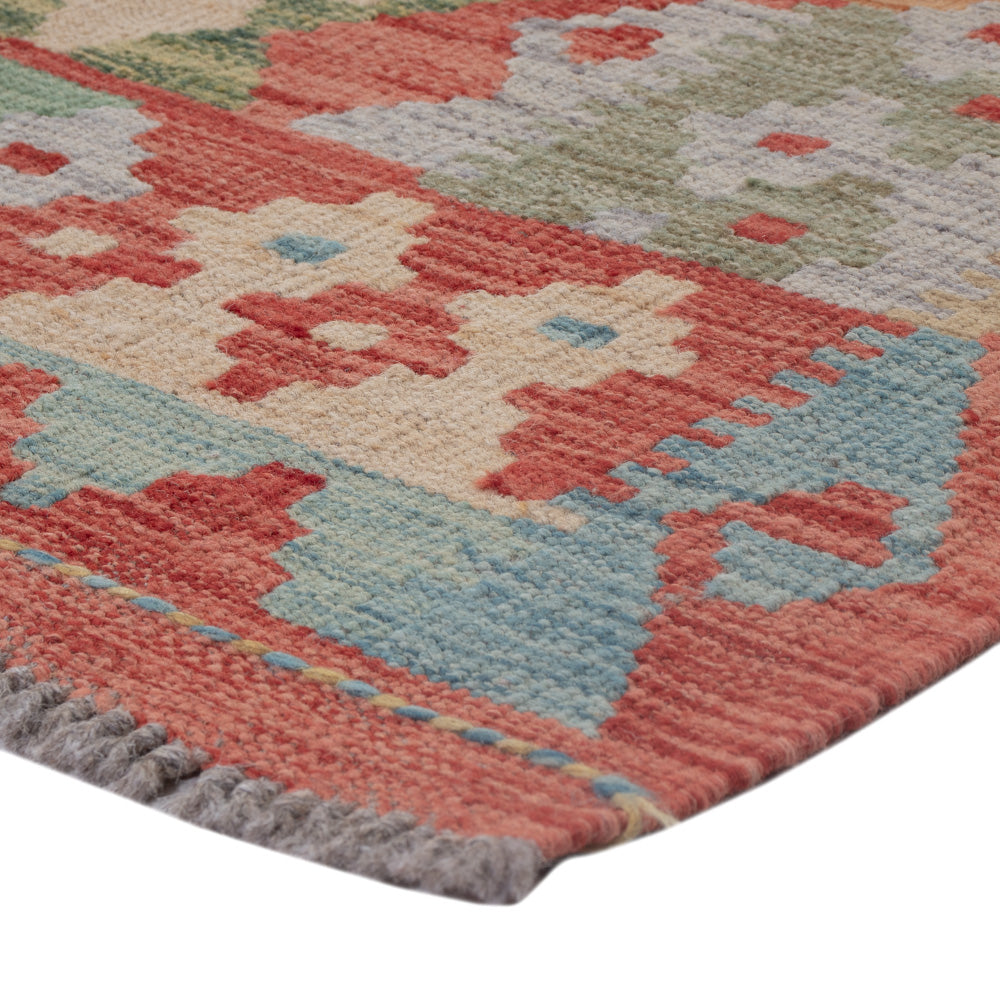 Kelim Rug - Splash - 123 x 79 cm - multicolored