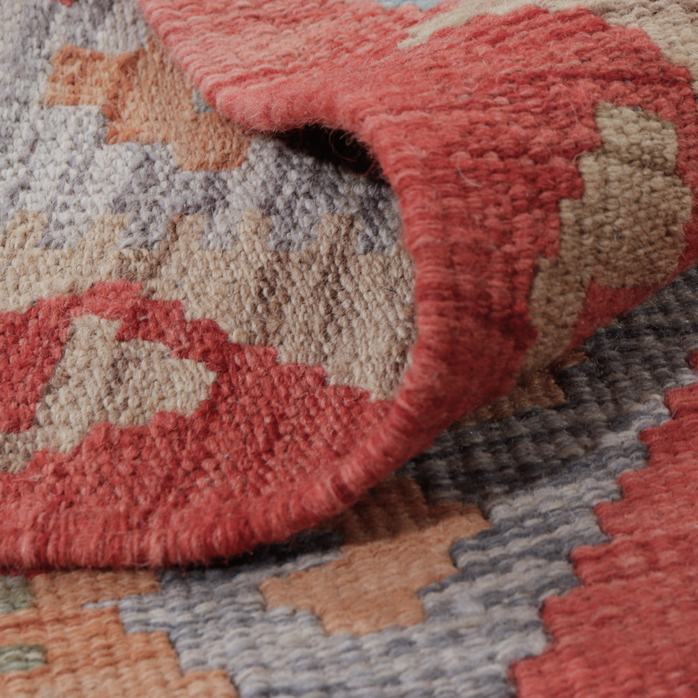 Kelim Rug - Splash - 123 x 79 cm - multicolored