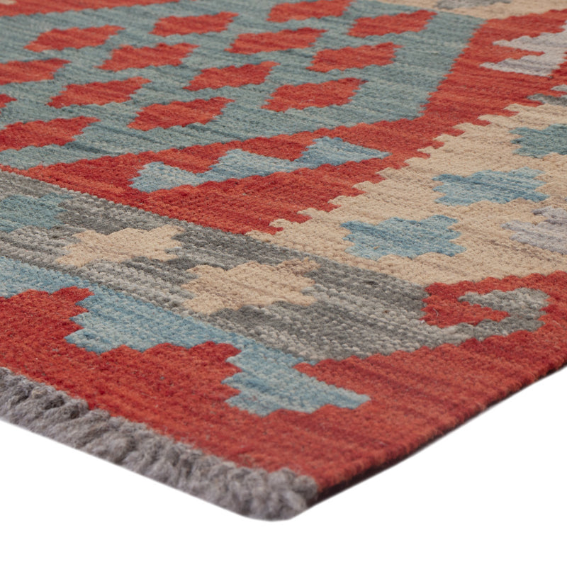 Kelim Rug - Splash - 124 x 81 cm - multicolored