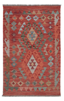 Kelim Rug - Splash - 124 x 81 cm - multicolored