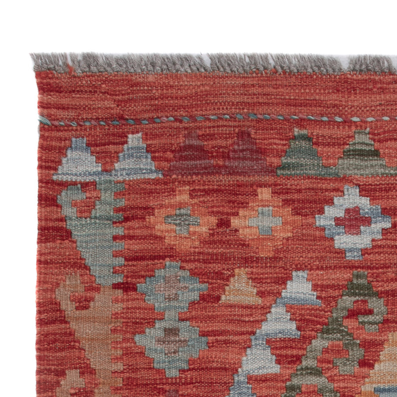 Kelim Teppich - Splash - 124 x 81 cm - mehrfarbig